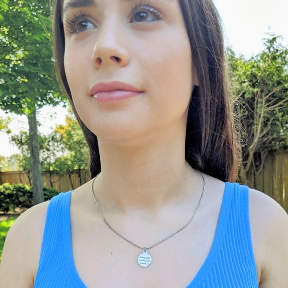 Christian Bible Verse Scripture Necklace - Picture 3 of 6